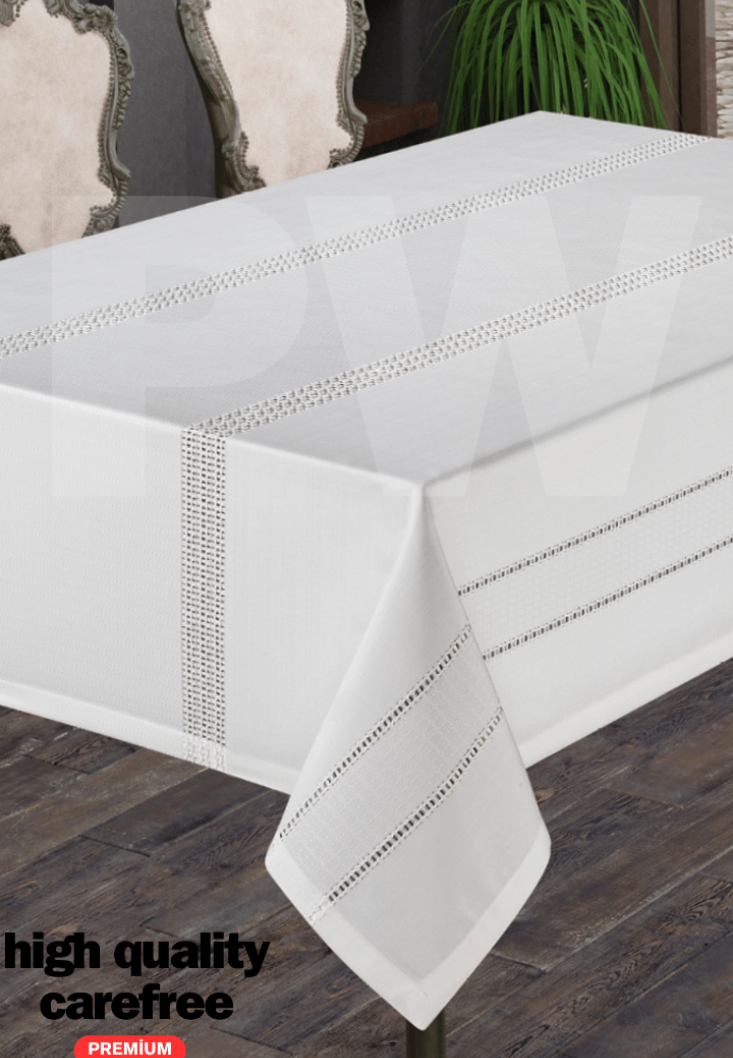 Pw pink white Kosa Masa örtüsü high quality carefree 110 X 160