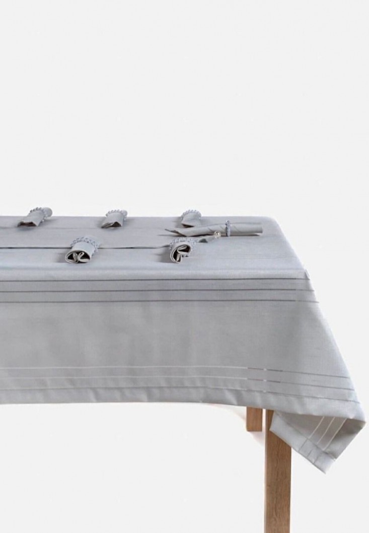 Colber Masa örtüsü Takımı 26 parça gri