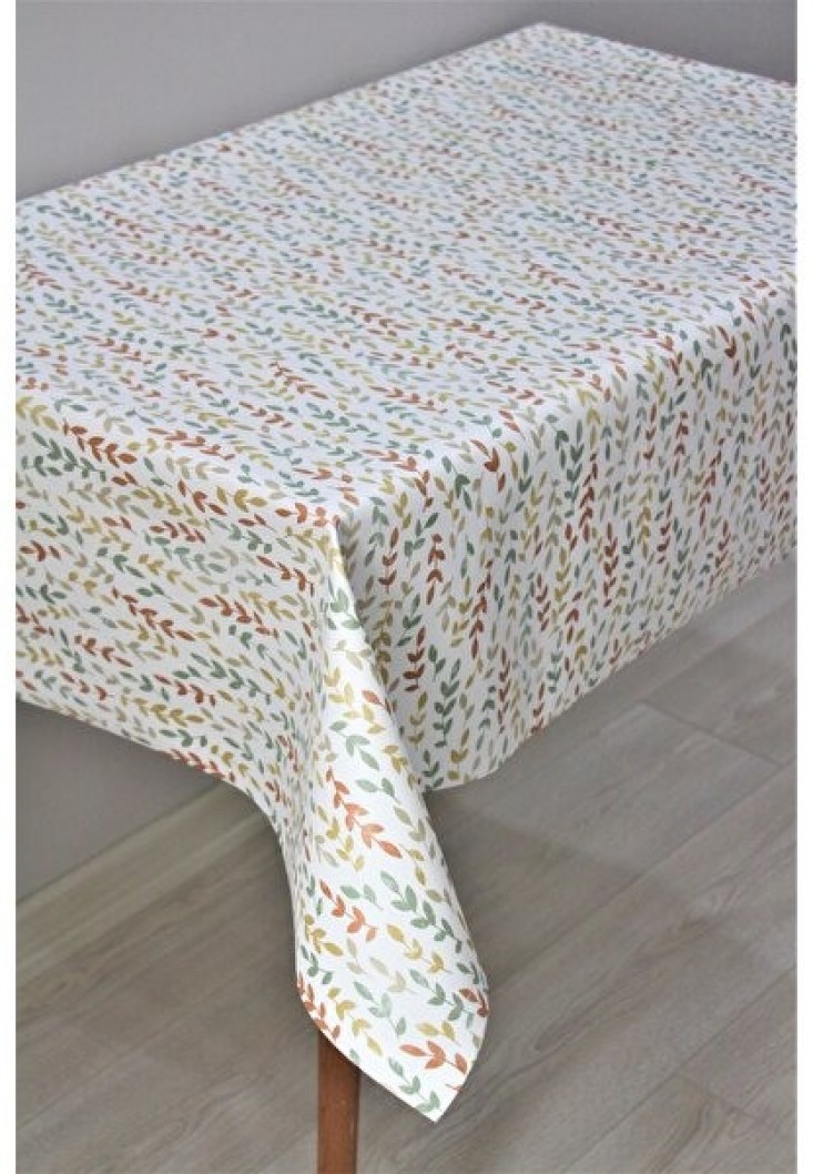 Elyaf Astarlı Silinebilir Pvc Muşamba Masa Örtüsü